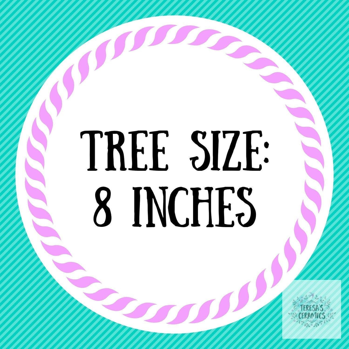 Diy Bisque Ceramic Christmas Tree | 8" | Ready To Paint