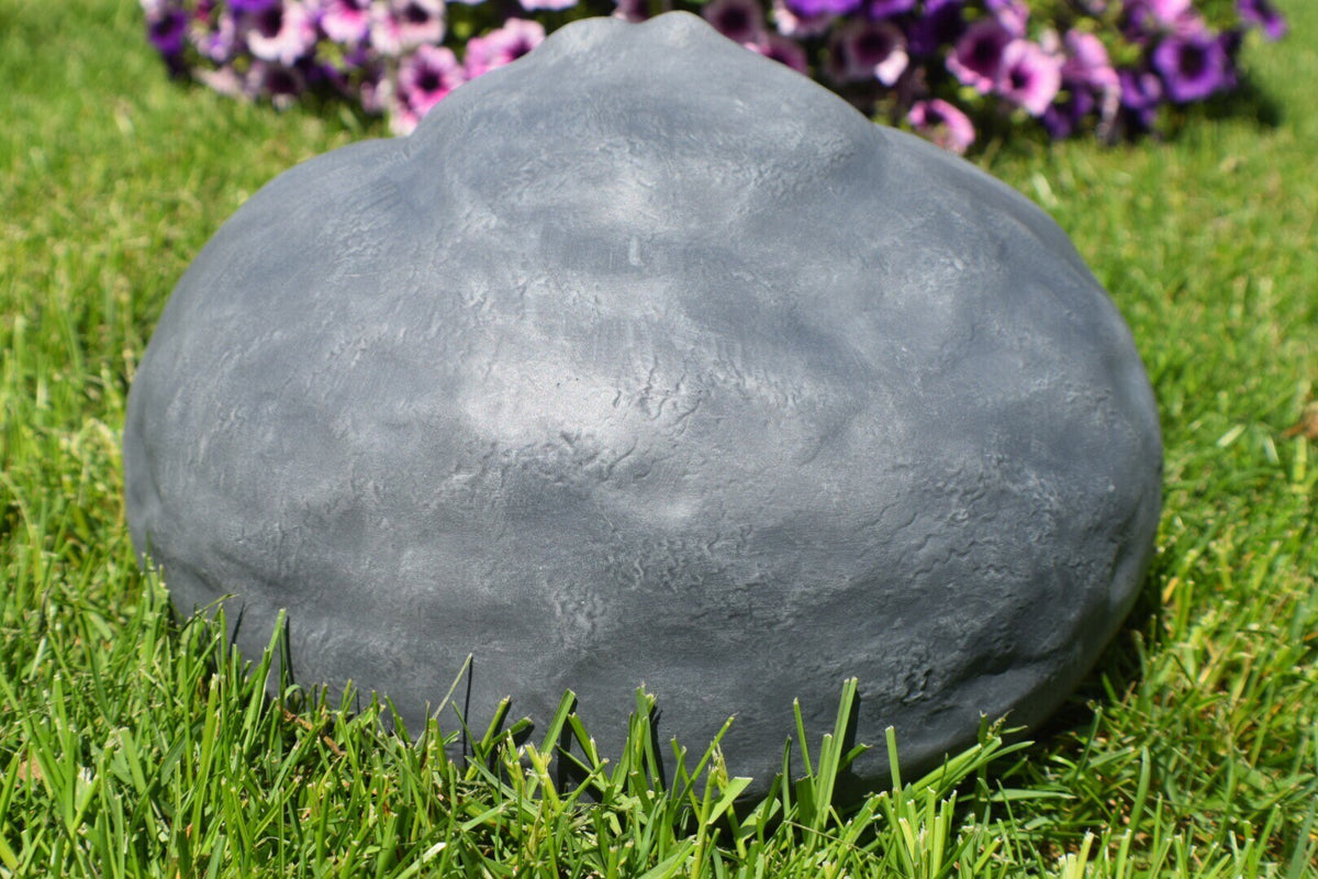 Large Ceramic Garden Rock Outdoor Decor