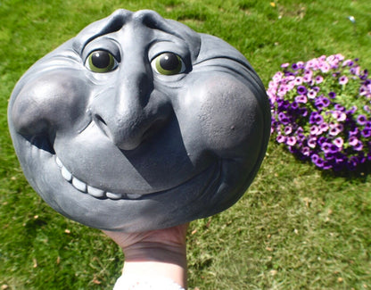 Large Ceramic Garden Rock Outdoor Decor