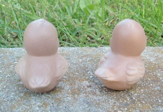 Handmade Ceramic Robin Pair Wedding Cake Topper