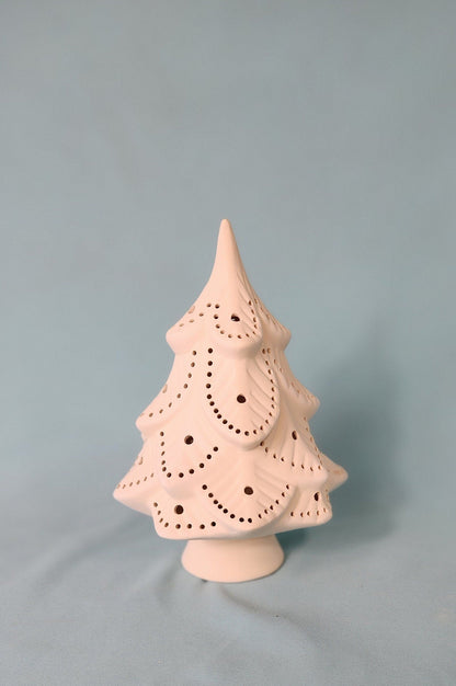 Baby Cramer Ceramic Tree, 7-Inch Ready-to-Paint Decor