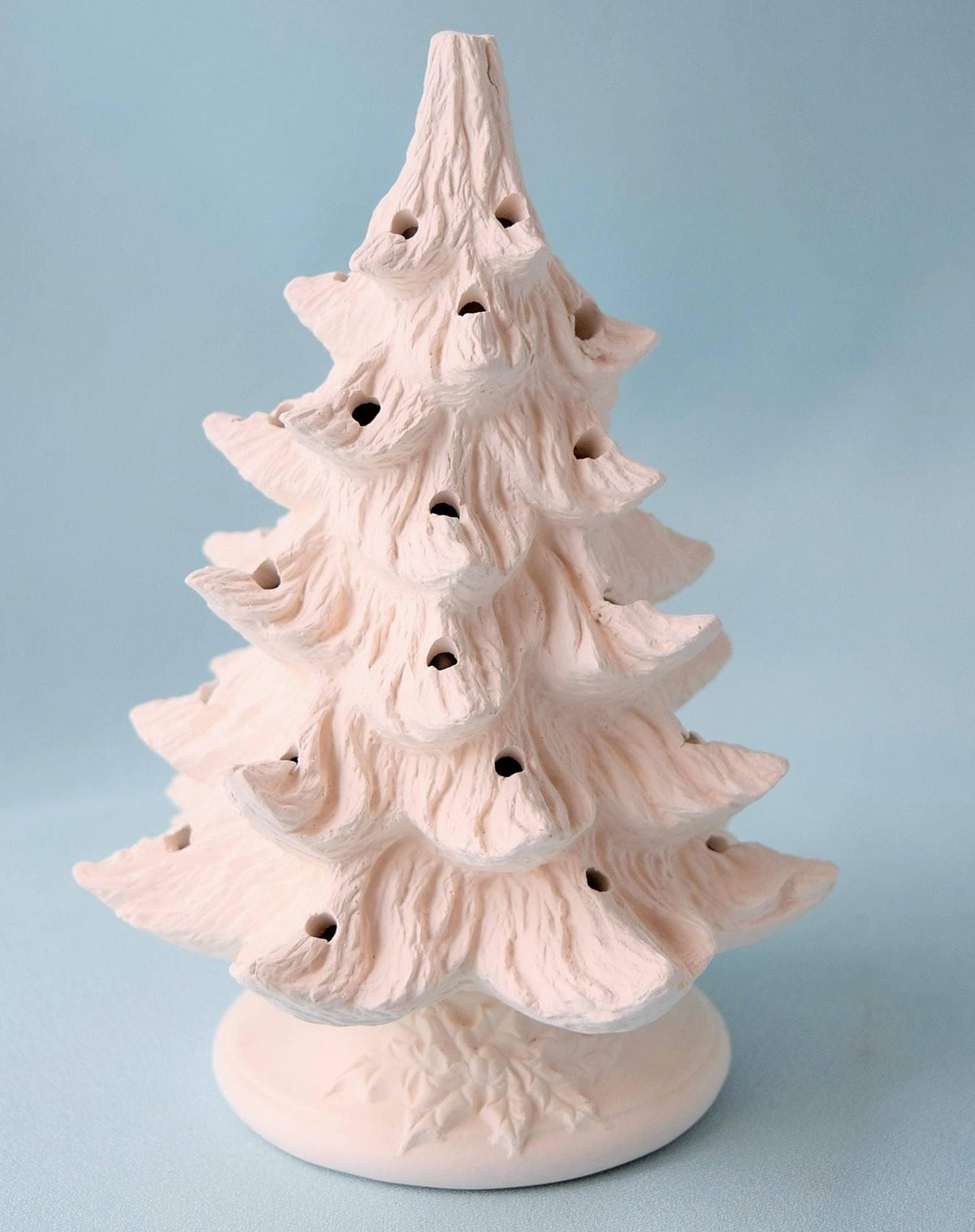 Diy Ceramic Christmas Tree | Bisque | 11"