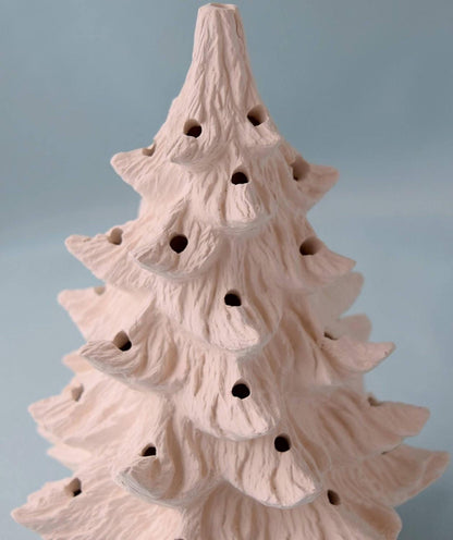 Diy Ceramic Christmas Tree | Bisque | 11"